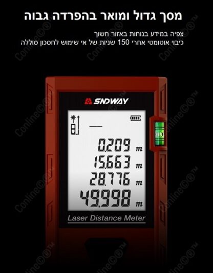 מסך מואר בהפרדה גבוה SNDWAY